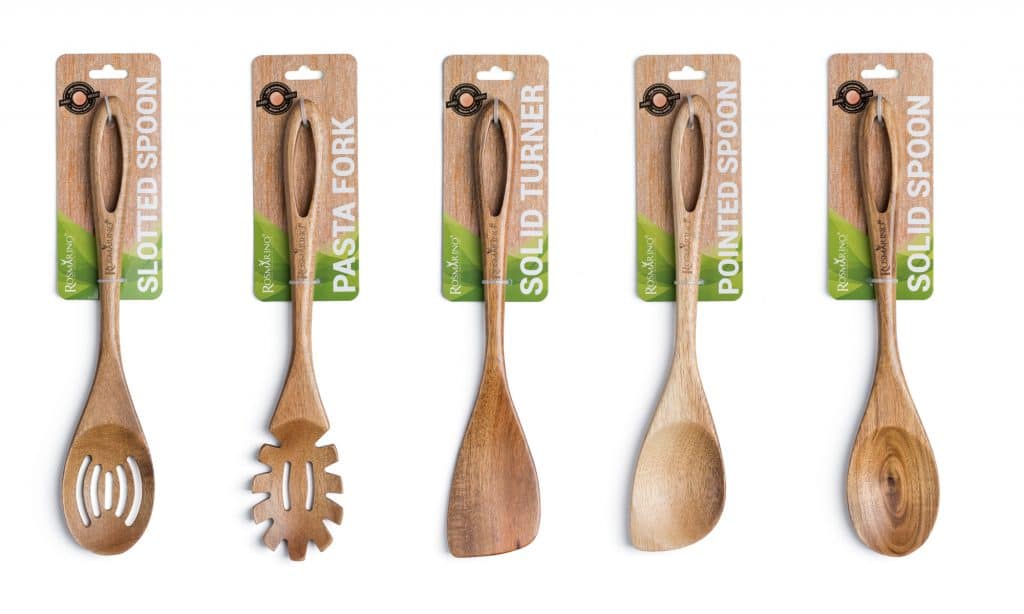 Rosmarino wooden accessories packaging family
